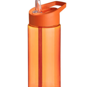 Botella Deportiva Recta Naranja Pack x 10 Unid