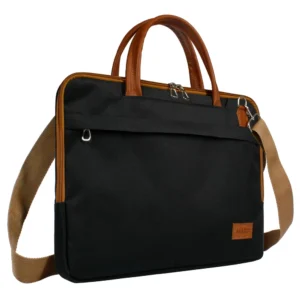 Maletin Porta Notebook 15.6 Organizador Impermeable Negro