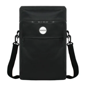 Mochila Bolso Matero 2 En 1 Porta Termo 1.4l Tiana Negro Exclusivo