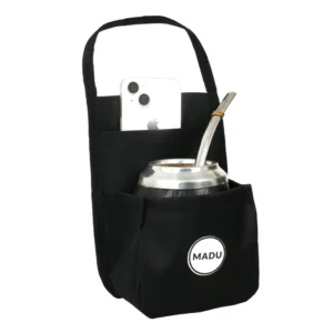 Portamate Ideal Para Auto Tela Canasta Con Tiras Matera