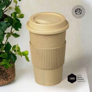 Mugg Cafe Con Agarradera Bambu Pack x 10 Unid