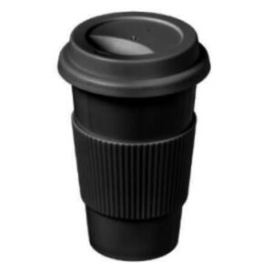 Mugg Cafe Con Agarradera Negro Pack x 10 Unid