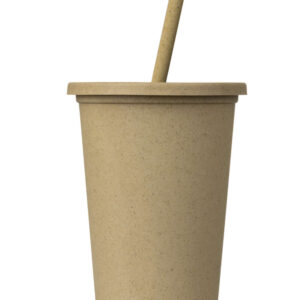 Vaso Con Sorbete Bambu Pack de 10 Unid