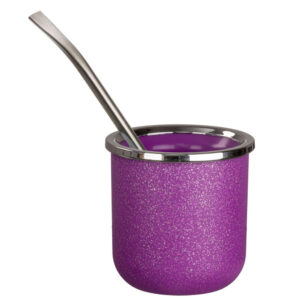 Mate Baires Glitter Violeta Pack 10 Unid