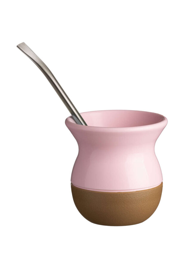 Mate Classic Rosa Y Madera Pack de 10 Unid