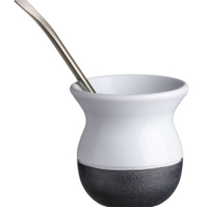 Mate Classic Blanco y Negro Pack de 10 Unid