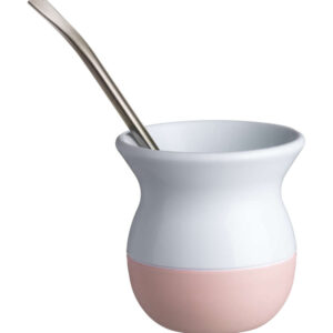 Mate Classic Blanco y Rosa Pack de 10 Unid