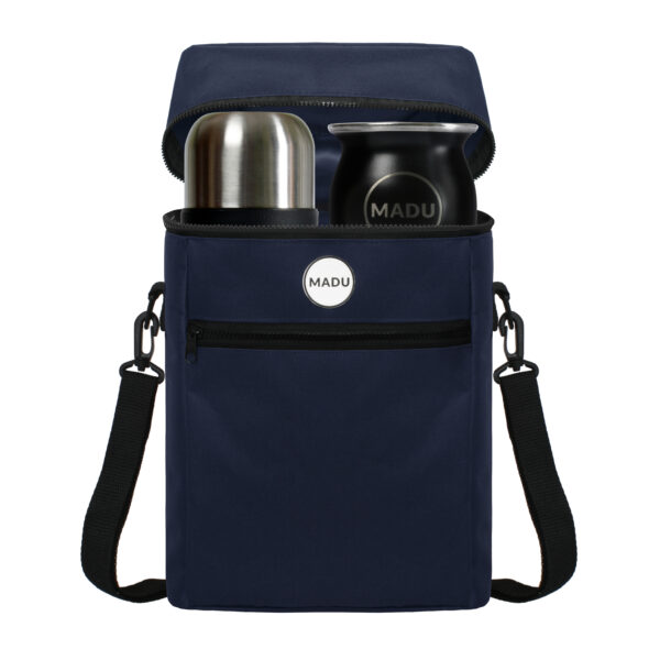 Mochila Bolso Matero 2 En 1 Porta Termo 1.4l Tiana Azul Exclusivo - Image 2