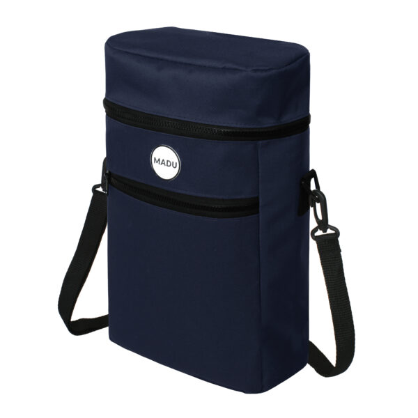 Mochila Bolso Matero 2 En 1 Porta Termo 1.4l Tiana Azul Exclusivo - Image 4
