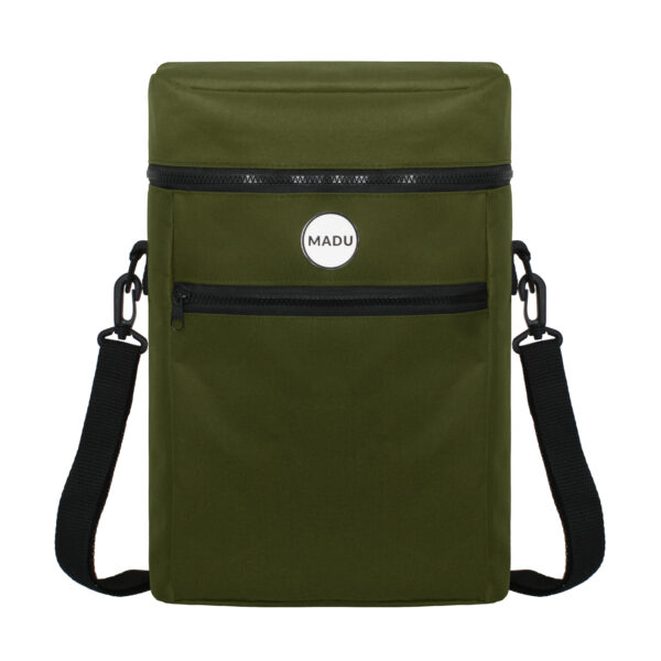 Mochila Bolso Matero 2 En 1 Porta Termo 1.4l Tiana Verde Exclusivo