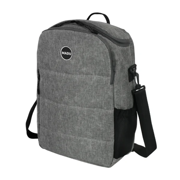 Mochila Bolso Matero Porta Notebook Impermeable Andes Gris Exclusivo - Image 5