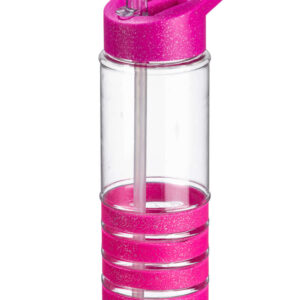 Botella Deportiva Fucsia Glitter Pack x 10 Unid