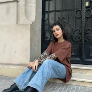 Remera Oversize Liso Amplia Aesthetic 100% Algodon Premium