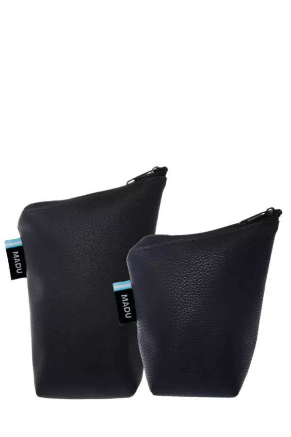 Yerbera Y Azucarera Cuero Ecológico Negro Impermeable Madu