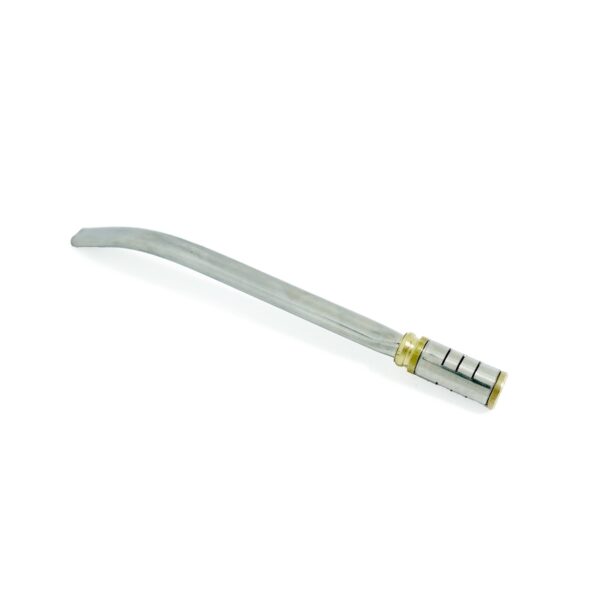 Bombilla inoxidable plana con filtro cilindrico